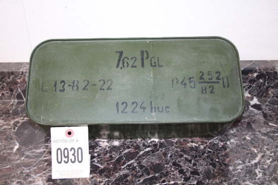 7.62PGL Surplus Ammo In Can 1,224 Rds. Total