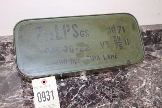 8mm Soviet Surplus Ammo In Can 380 Rds. Total