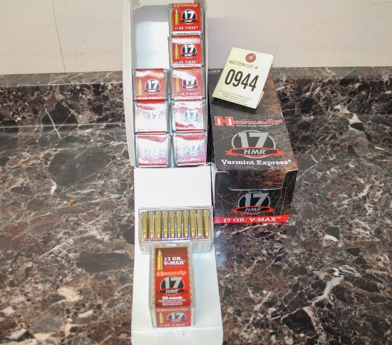 17 HMR Hornady 1,000 Rds. Total