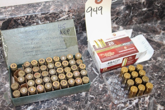 .45 ACP Ammo Lot - 61 Rds. Total