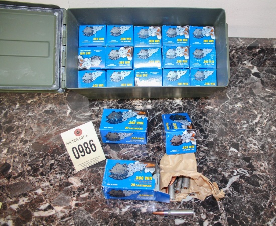 .308 Win Silver Bear Ammo 351 Rds. Total