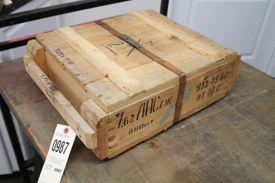 7.62x54 Russian Surplus Ammo 880 Rds. Total in Crate