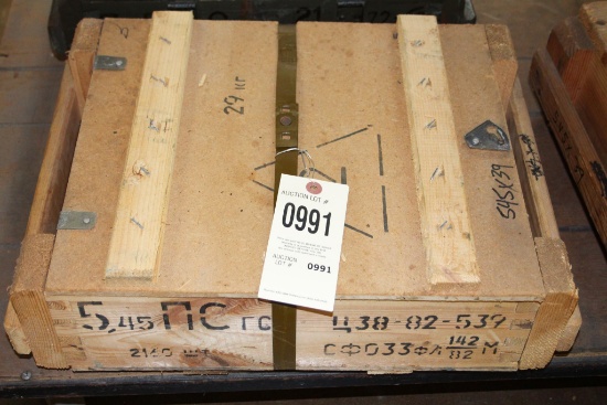 5.45x39 Russian Surplus Ammo in Crate - 2160 Rds. Total