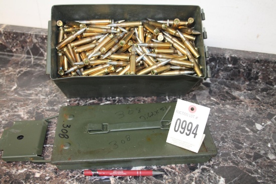 308 Loose Rounds In Ammo Can