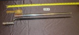 US Rifle Bayonet & Sheath