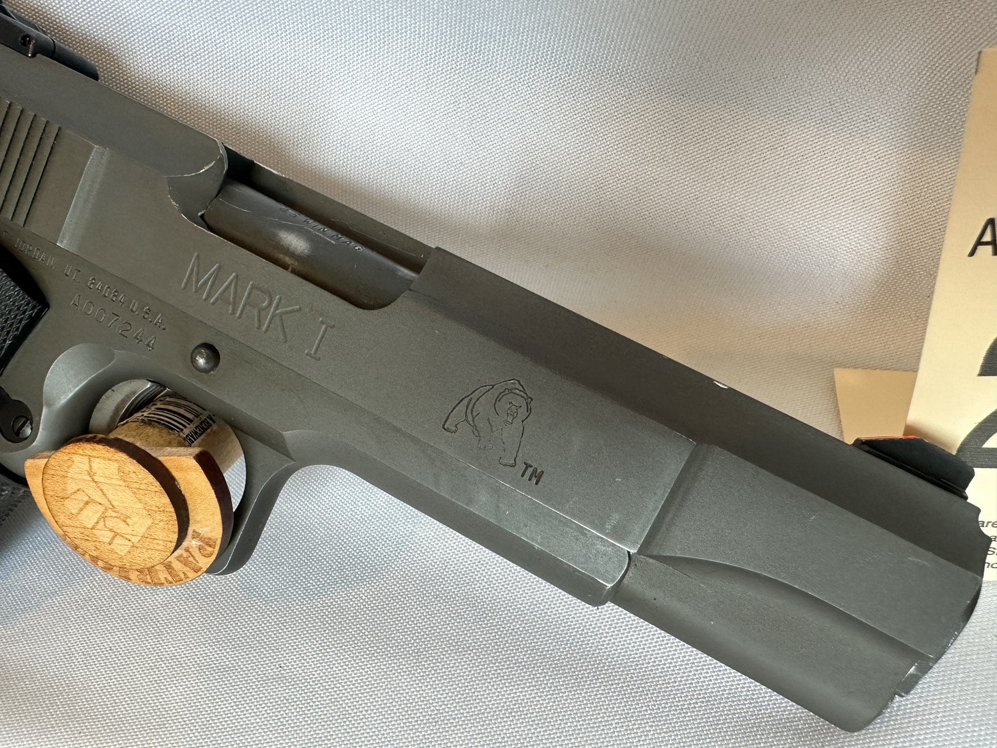 LAR Grizzly Win Mag Mark I Pistol | Proxibid