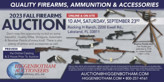 Firearm & Accessory Auction