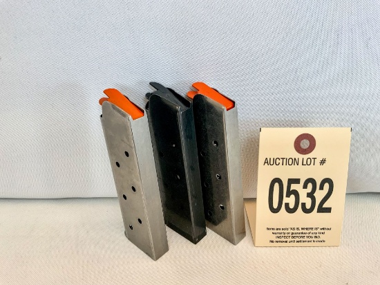3 Magazines .45 ACP
