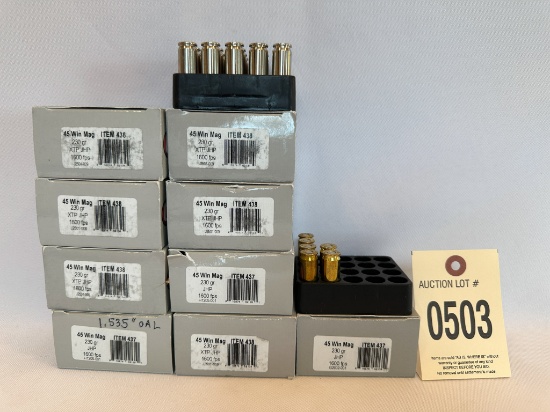 166 Rounds .45 Win Mag