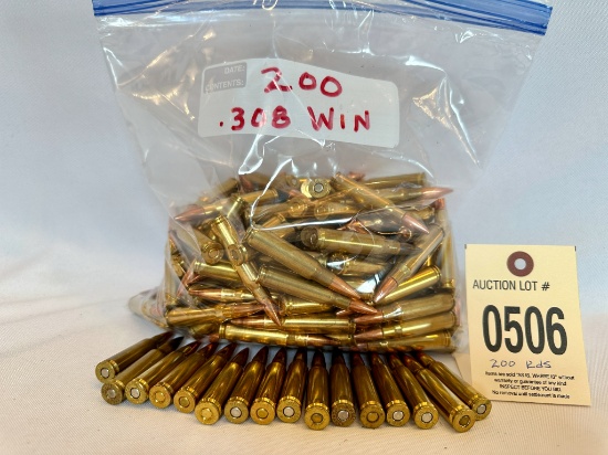 200 Rounds .308 Win