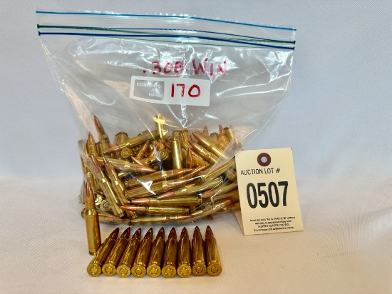 170 Rounds .308 Win