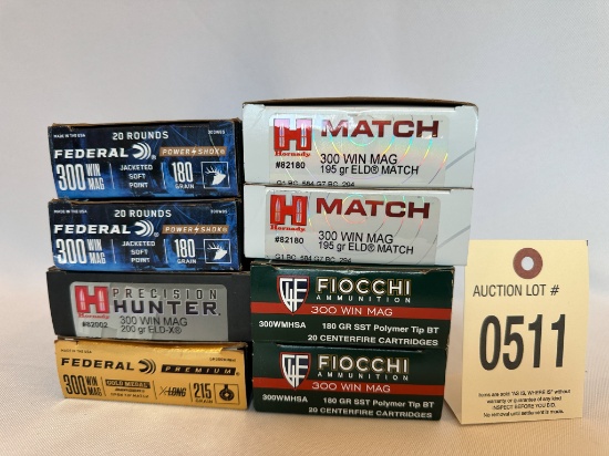 150 Rounds .300 Win Mag