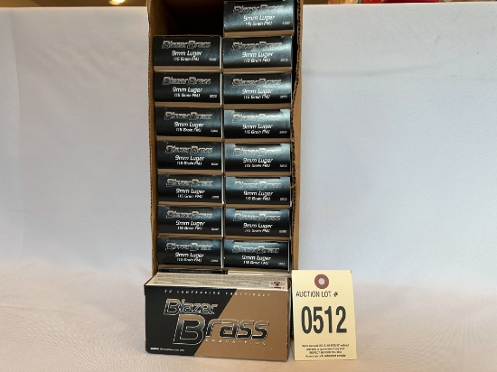 1000 Rounds 9MM Luger