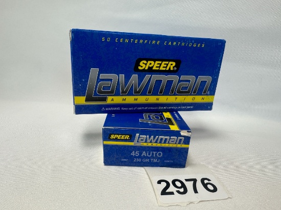100 Rounds  .45 Auto Ammunition