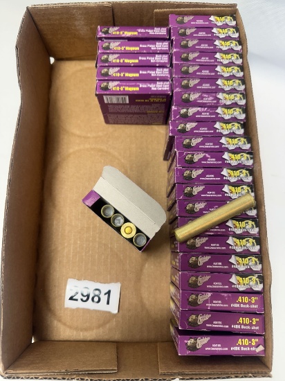 130 Rounds .410 Buck-Shot Ammunition