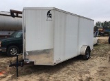 6 X 14 S.A. ENCLOSED TRAILER