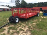 24' FEEDER WAGON - 82R - RED