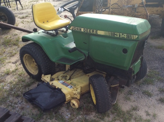 JOHN DEERE 314 MOWER - 48" DECK