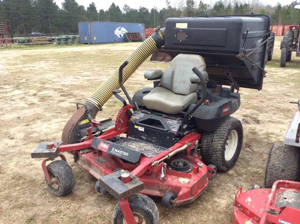 TORO ZERO TURN MOWER W BAGGER Proxibid