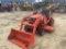 KUBOTA BX2200D W/ WOODS LS72 FRONT LOADER