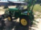 JD 650 W/ WOODS 1006 LOADER