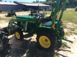 JD 650 W/ WOODS 1006 LOADER