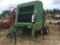 (329)JD 566 ROUND BALER