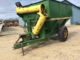 (620)JOHN DEERE 1210 GRAIN CART W/ HYD. AUGER