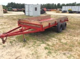 (236)5 X 12 T.A. UTILITY TRAILER - NT