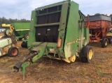 (612) JD 535 ROUND BALER