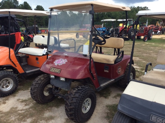 (7)GAMECOCK GOLF CART - NEEDS NEW BATTERIES