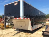 (387)2013 FREEDOM 8 1/2 X 34 T.A. ENCLOSED TRAILER