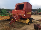 (317)NH 650 AUTO WRAP ROUND BALER