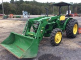 (46)JD 5055E W/ JD H420 LOADER