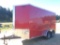 (346)6 X 14 T.A. ENCLOSED TRAILER