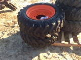 (376)2 - 10-16.5 TIRES/RIMS