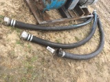 (559)3 - SUCTION HOSES - NEW - 10'-12' LONG