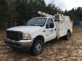 (438)2002 FORD F550 SERVICE TRUCK