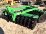 (407B)8' 3PT OFF-SET DISC HARROW - 2224