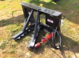 (637)SKID STEER TREE/POST PULLER