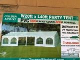 (580)20 X 40 PARTY TENT