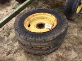 (368)2 - 7.50-20 TIRES/RIMS