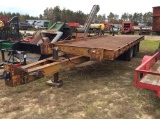 (381)8 X 22 TANDEM DUAL EQUIPMENT TRAILER - NT