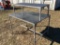 ALUMINUM TABLE - 2PC.