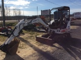 (64)BOBCAT 328 MINI EXCAVATOR