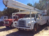 (82)1998 FORD BUCKET TRUCK