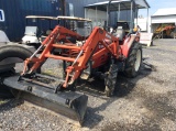 BRANSON 3510 W/ FRONT LOADER & BACKHOE