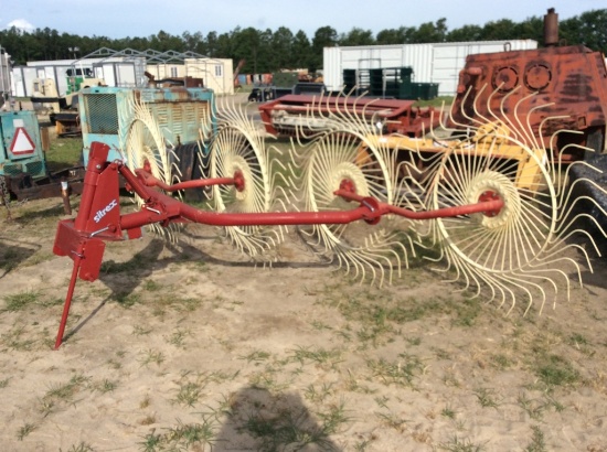 SITREX 4 WHEEL HAY RAKE