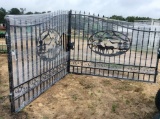 20' WROUGHT IRON ENTRY GATE
