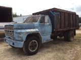 1981 FORD F600 S.A. DUMP TRUCK